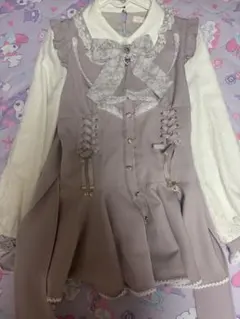 LIZLISA ラッフルリボンセットアップ リズリサ