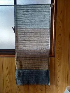 シルク混紡 グラデーションストール