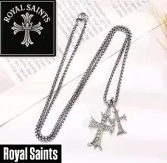 ゆ*う様 ネックレス ヴィンテージ 十字架 ダイヤ クロムハーツ silver