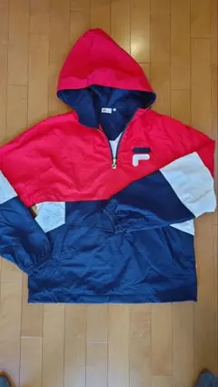 FILA フード付きナイロンジャケット M