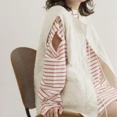 kastane キルティングベスト