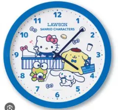 LAWSONサンリオ当たりクジ（壁掛け時計）