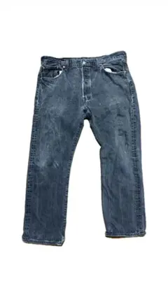 Levi's 501 ブラックデニムパンツ W38 L30