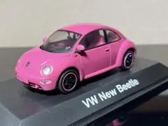 レア❗️ミニカー 1/43 シュコー VW ニュービートル ピンク 限定バージョンのサムネイル