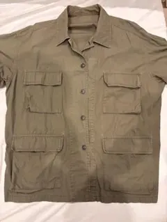 GU ミリタリージャケット Lサイズ311-324618 カーキ