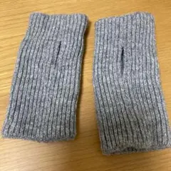 無印良品　ハンドウォーマー　未使用　ウール　オーガニックコットン