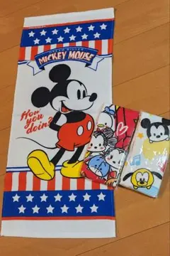 ミッキーマウスタオルセット