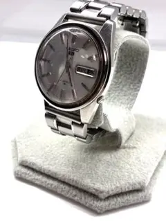 ケ*ー様 セイコー5 6119-8020 自動巻 稼働良好 ブレス新品
