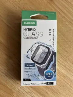 【未使用】エレコム Apple Watch 保護ケース 42mm 強化ガラス