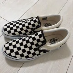 VANS チェッカーボード スリッポン 24.5cm
