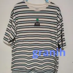 graniph ボーダー 半袖 Tシャツ
