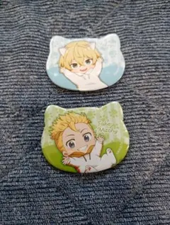 東京リベンジャーズ 武道 千冬 猫型缶バッチ