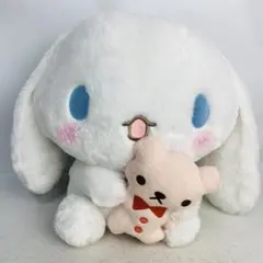 シナモロール　くま だっこ　ぬいぐるみ　ピンク　抱っこ　サンリオ　Sanrio