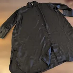 H&M ブラック シャツワンピース XL