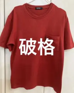 BURBERRY BLACK LABEL レッド Tシャツ