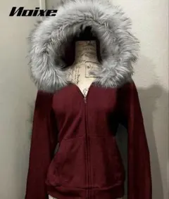 ファー パーカー