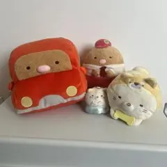 すみっコぐらしぬいぐるみセット キャラクター4点