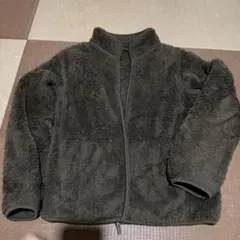 フリースジャケット 140cm ブラウン