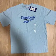 Reebok ライトブルー Tシャツ Lサイズ