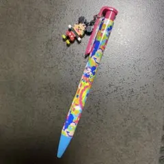 ミッキーマウスチャーム付きボールペン