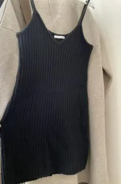 E hyphen world gallery ニットキャミソールワンピース