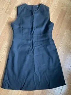 UNIQLO ノースリーブワンピース ブラック L