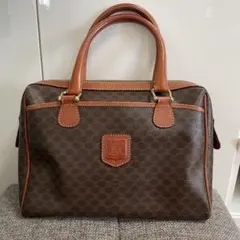 セリーヌ　マカダム　ミニボストン ハンドバッグ