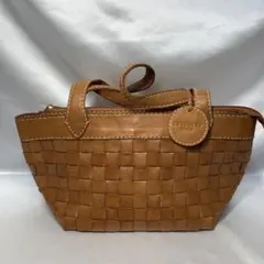 ズッケロフィラート　ハンドバッグ　牛革　メッシュ