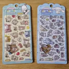 【新品未開封】韓国限定サンリオ toktokステッカー ポチャッコ&シナモロール