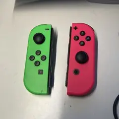 Nintendo Switch Joy-Con ネオングリーン ネオンピンク