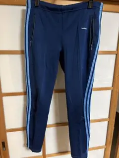 【超希少】アディダス デサント パンツ  4号 L 紺色