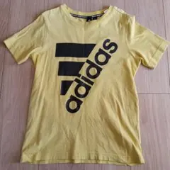 adidas イエロー Tシャツ　１５０cm