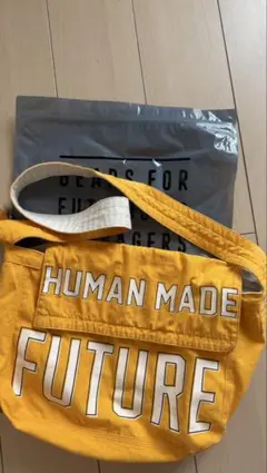 【HUMAN MADE】 MAIL BAG MEDIUM YELLOW