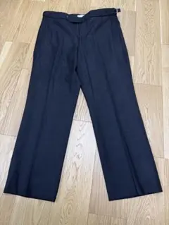 【美品】marka ウールスラックス セミフレア 3 ブラック