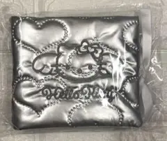 ハローキティ　キルティングアルバム　シルバー　ブラックエンジェル