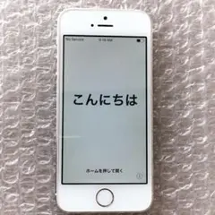 iPhone5s 本体 16gb ゴールド　iOS12.1