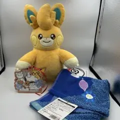 ポケモン パモットぬいぐるみ　ゲストタオル　クリスマスオリジナルオーナメント