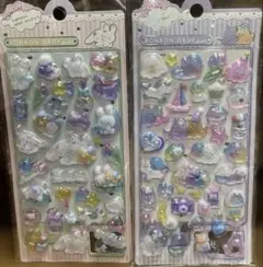 即日発送‼️ ボンボンドロップシール ぷくぷくシール　発光 2コセット ⑥