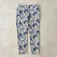 ナチュラルビューティーベーシック 8分丈ストレッチパンツ ボタニカル サブリナのサムネイル