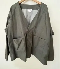 CIAOPANIC TYPY ノーカラージャケット LARGE グレー