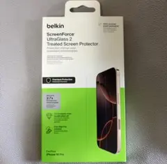 開封のみ belkin ScreenForce UltraGlass 2