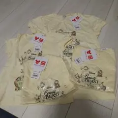 新品未使用品♡美女と野獣♡Tシャツ♡４枚セット