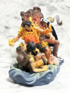 ワンピース　ログボックス ルフィ エース 赤犬　頂上戦争　エース散る