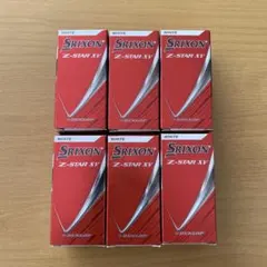 Srixon Z-STAR XV ホワイト 2個入りX6箱