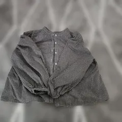 チェック柄長袖シャツ Mサイズ