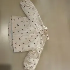 いちご柄薄ピンク色アウター　80㎝