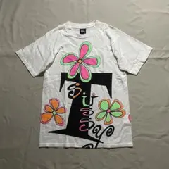 希少 00s STUSSY hectic graphic T-shirt