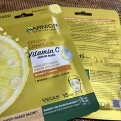ガルニエ　美白 Vitamin C Serum マスク 2枚