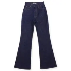 【美品】MOUSSY MVS FLARE インディゴ フレアデニム 24