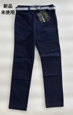 新品未使用！ポロラルフローレン 長ズボン ネイビー ベルト付き